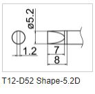 Soldering Tip Shape D T-12