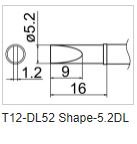 Soldering Tip Shape D T-12
