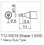 Soldering Tip Shape D T-12