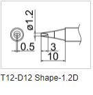 Soldering Tip Shape D T-12