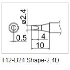 Soldering Tip Shape D T-12