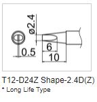 Soldering Tip Shape D T-12