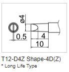 Soldering Tip Shape D T-12